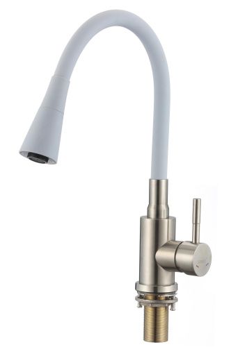 Смеситель для кухни Savol S-3002LM04 на мойку сатин