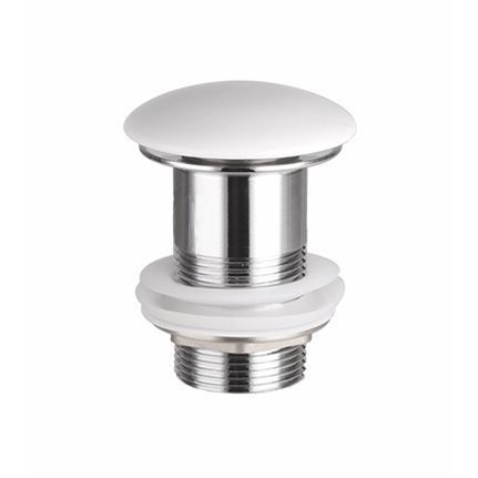 Донный клапан для раковины Ceramica Nova CN2000MW белый