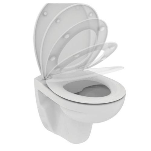 Унитаз подвесной Ideal Standard R034301 белый с сиденьем микролифт безободковый каскадный смыв