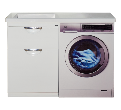 Тумба под раковину Misty Куба П-Куб-01060-0121ЯБК 60х50 напольная цвет белый