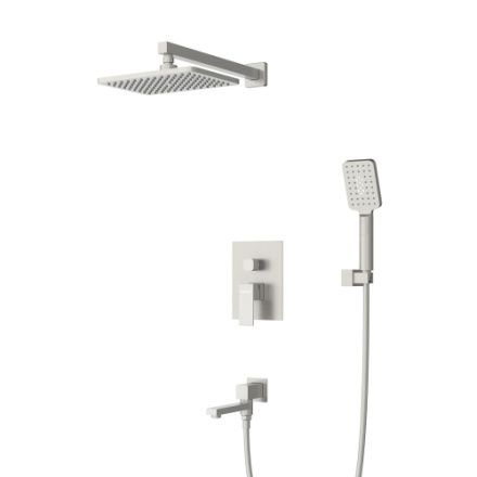 Душевая система Cezares SLIDER SLIDER-VDSET-IN встраиваемая в стену цвет серый