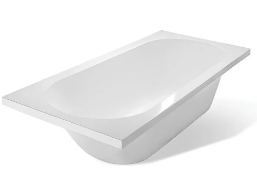 Ванна из литьевго мрамора Taliente Orta OR17070 170х70 пристенная прямоугольная без ножек и каркаса