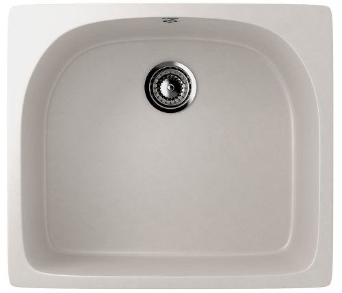 Кухонная мойка Ulgran Classic U-408-341 60х50 цвет белый