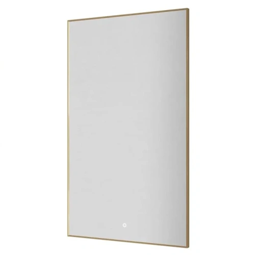 Зеркало с подсветкой и антизапотевателем Boheme 569-G 60х100 подвесное