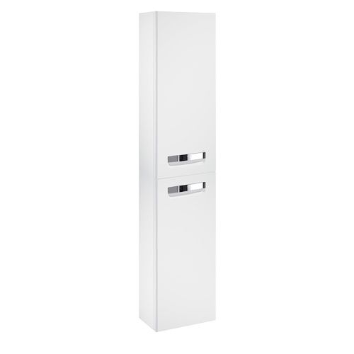 Шкаф-пенал Roca GAP Z.RU93.0.273.9 34х20х160 подвесной цвет белый