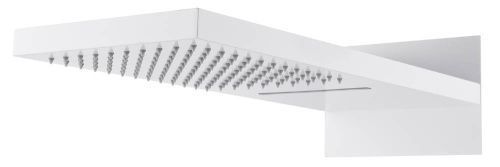 Верхний душ Boheme Fusion 419-2-MW 25х55 белый