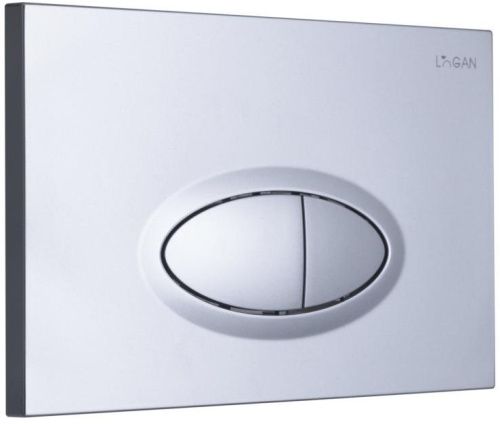 Клавиша смыва механическая Logan Oval 00297678 цвет хром