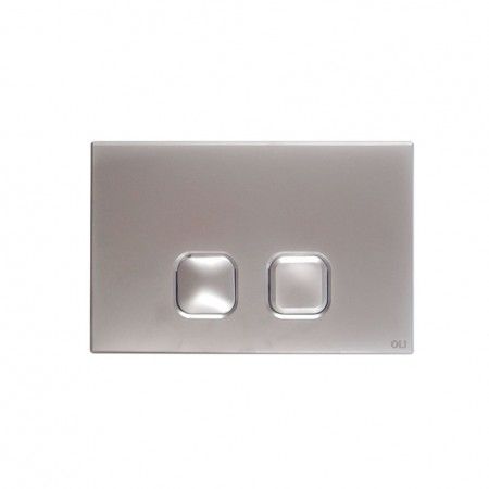 Клавиша смыва механическая Oli PLAIN 070827 цвет хром
