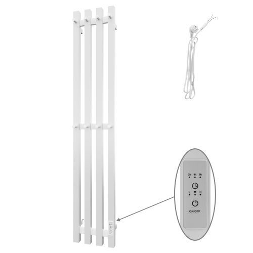 Полотенцесушитель электрический Altasan Проксима ПроксимаСП21120БМ 20х115 белый