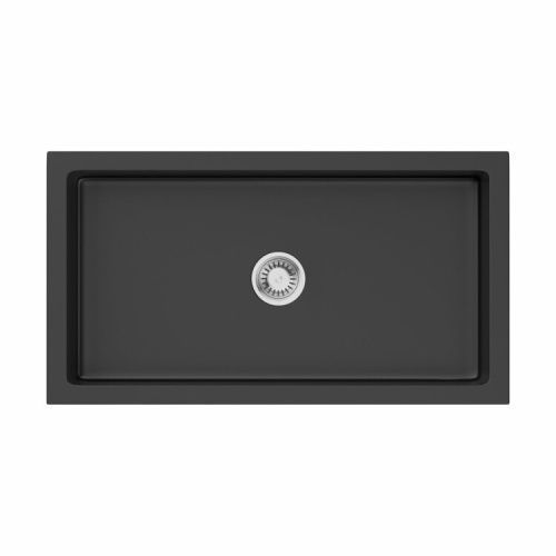 Кухонная мойка Omoikiri Mikura 4997081 85х45 цвет черный