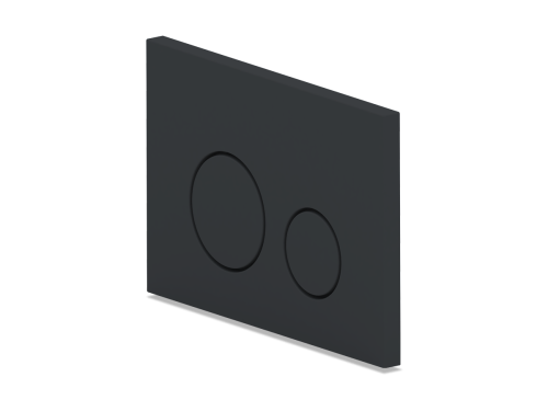 Клавиша смыва механическая Bas ИУ00004 цвет черный