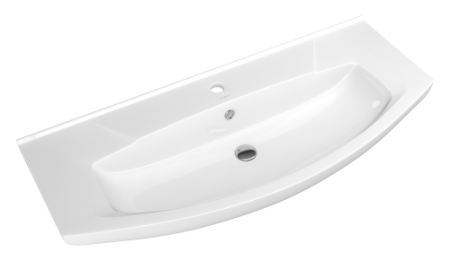 Раковина мебельная керамическая Kirovit Элеганс 105 4620008197388 110х50 накладная цвет белый