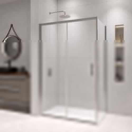 Душевой уголок RGW Passage 020814584-11 140х80 стекло прозрачное профиль хром без поддона