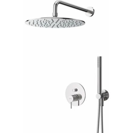 Душевая система Cezares LEAF LEAF-DSIP-30-L-01 встраиваемая в стену цвет хром