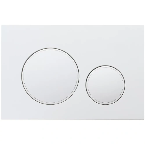 Клавиша смыва механическая Veconi FLUSH FLV10-W цвет белый