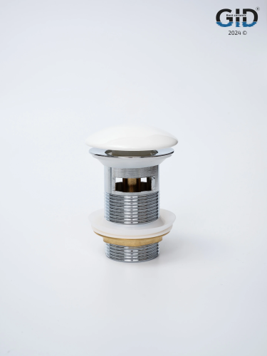 Донный клапан Gid Minucia 71102K белый