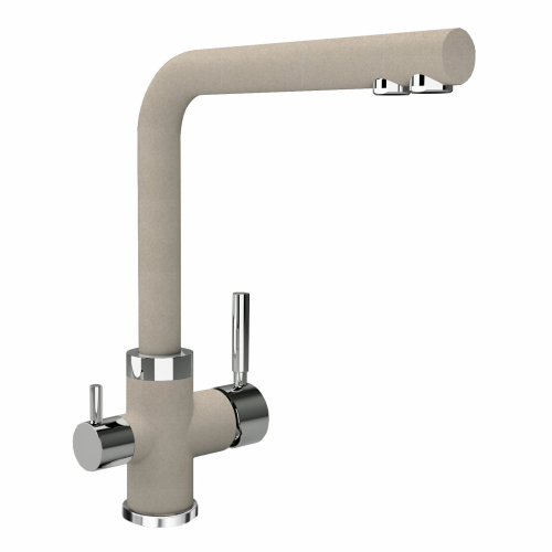 Смеситель для кухни Florentina Арес 333.19H.2123.104 на мойку бежевый