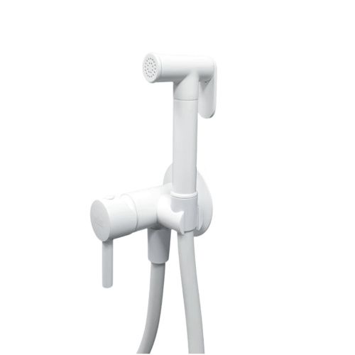Гигиенический душ со смесителем Webert Sax Evolution SE870303740 белый