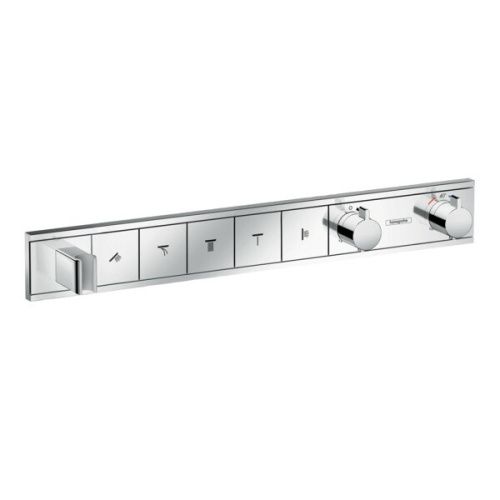Смеситель Hansgrohe RainSelect 15358000 встраиваемый в стену хром с термостатом