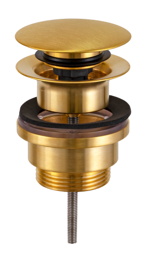 Донный клапан Remer 905CCR114BG золото