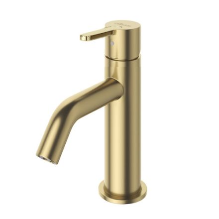 Смеситель Cezares LEAF LEAF-LSM2-SR на раковину золото