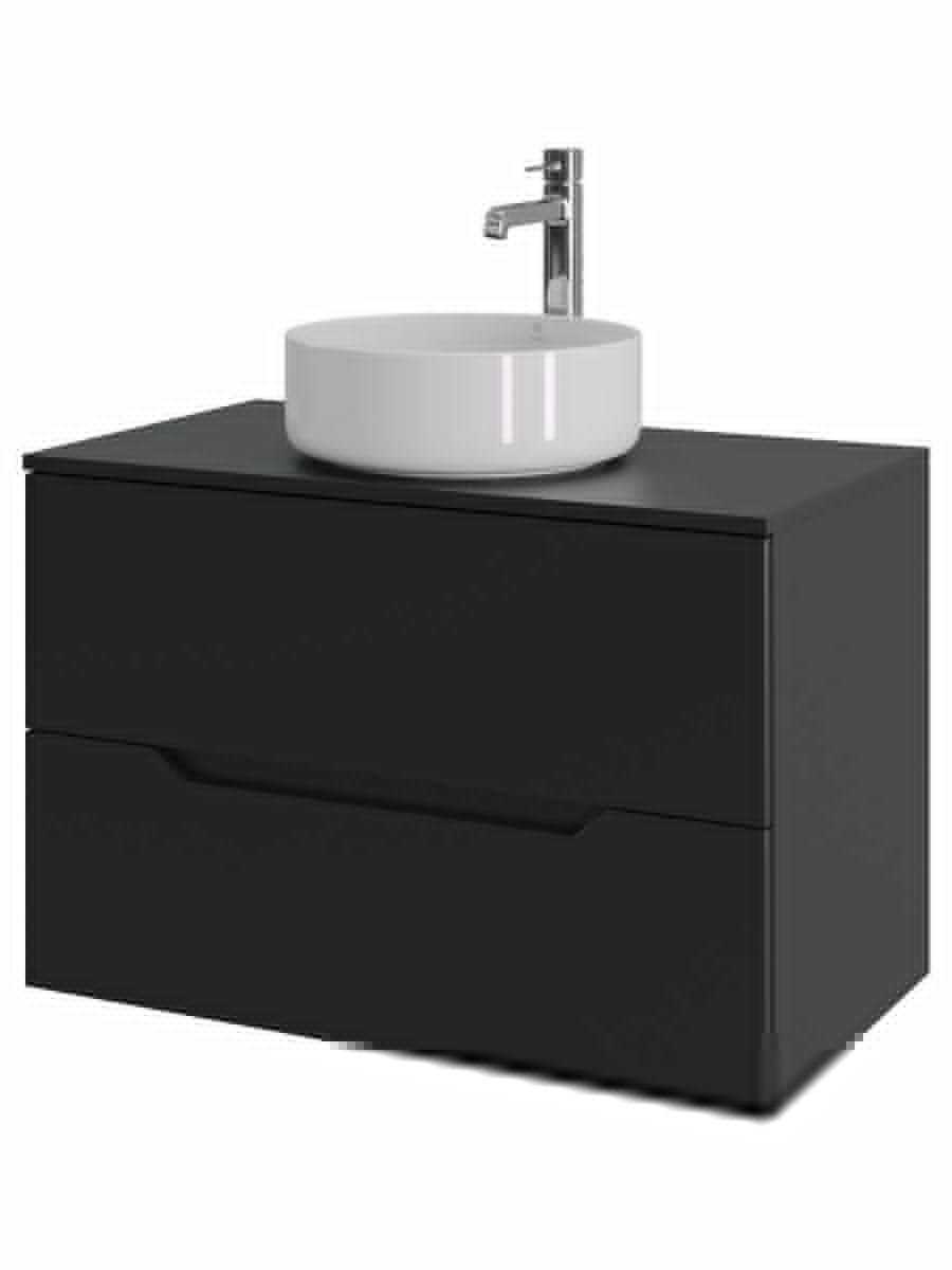 Тумба с раковиной Orange Line Li-80TubMDF+B09-360W 80х50