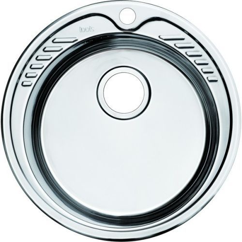 Кухонная мойка Iddis Suno SUN49S0i77 50х50 цвет серый поверхность глянцевая