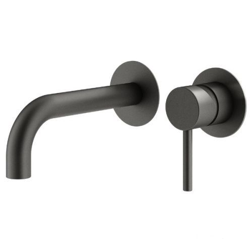 Смеситель для раковины Plumberia Selection Ixo KITXO1135GR250 встраиваемый в стену графит