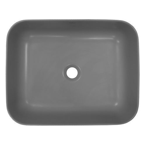 Раковина керамическая Creo Ceramique PUIMA PU4200SG 50 см накладная цвет серый
