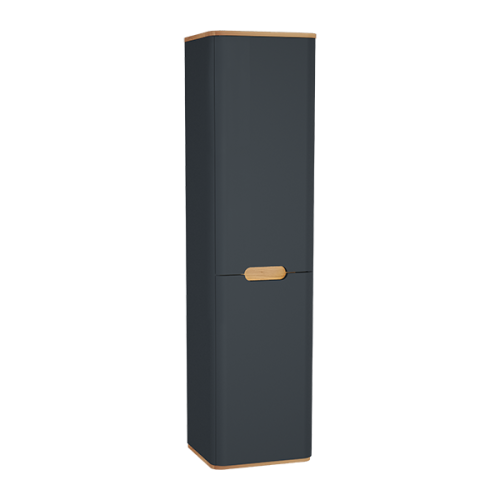 Шкаф-пенал Vitra Sento 60856 40х160 подвесной цвет черный