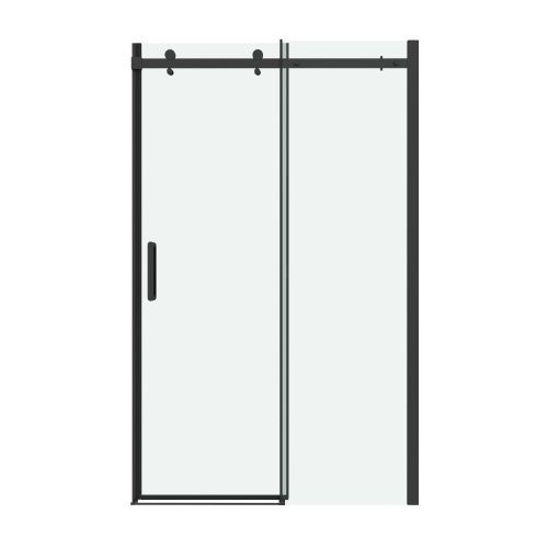 Душевая дверь Grossman Classic 100.K33.04.160.21.00 160х195 стекло прозрачное профиль черный