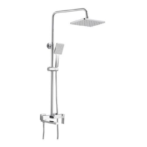 Душевая стойка Belz B613 B24613 настенная цвет хром