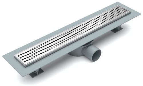 Душевой лоток Esbano ECO ESTRECONICE70MC 75х15 черный/хром