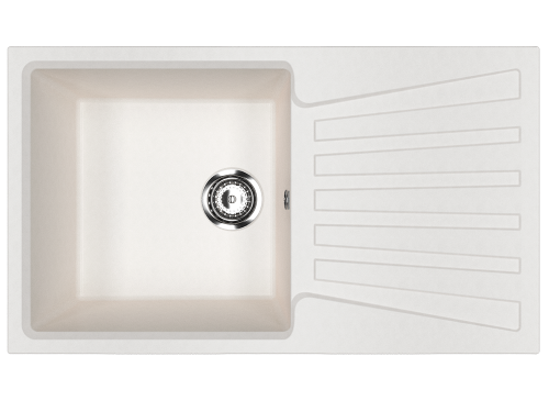 Кухонная мойка Ulgran Classic U-703-341 85х50 цвет белый