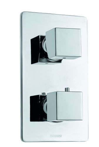 Смеситель Bossini CUBE Z00061.030 встраиваемый в стену хром с термостатом