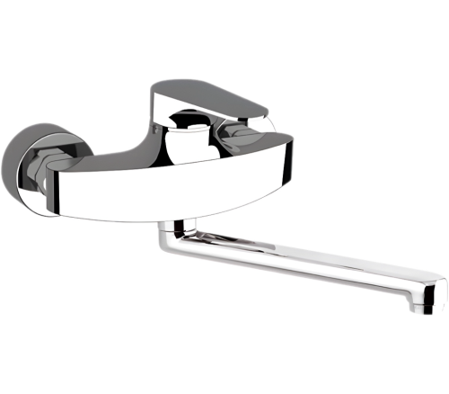 Смеситель для кухни Remer Class Line L41 настенный хром