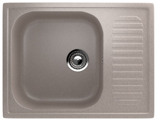 Кухонная мойка Ulgran Classic U-202-302 65х50 цвет бежевый