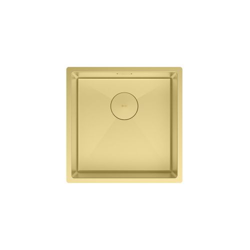 Кухонная мойка LeMark Olanga 440 9938122 45х45 цвет золото