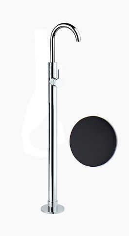 Смеситель Webert RI832101560 напольный черный