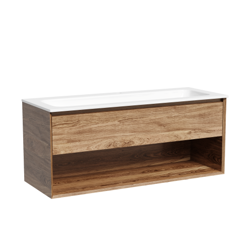 Тумба под раковину Sancos Marmi 1.0 MR1.0120ECH 120х40 подвесная цвет коричневый