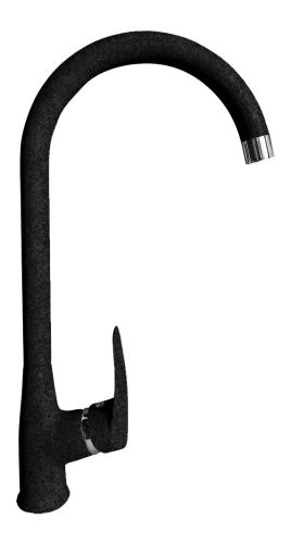 Смеситель для кухни Granfest Z3424 черный на мойку черный