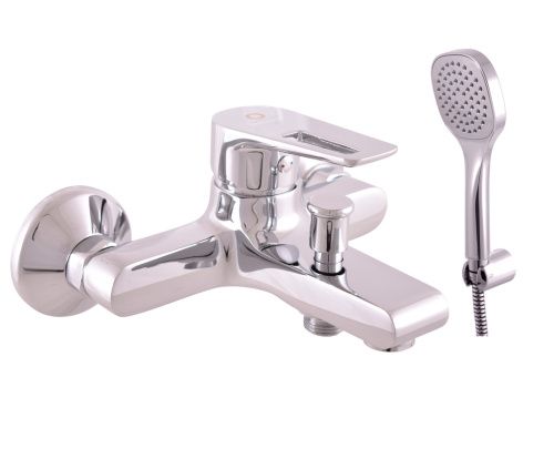 Смеситель для ванны и душа RavSlezak COLORADO CO254.5/1 настенный хром