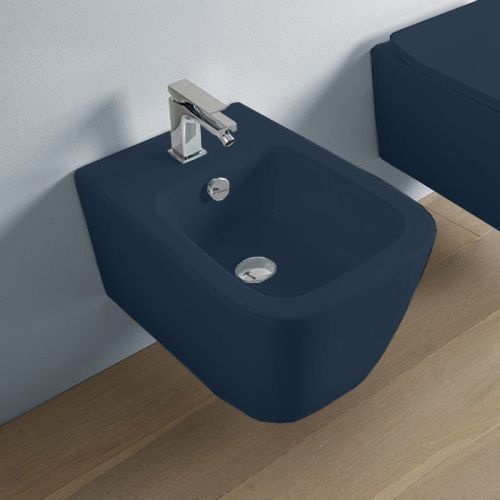 Биде подвесное Artceram A16 ASB001 36 00 цвет синий