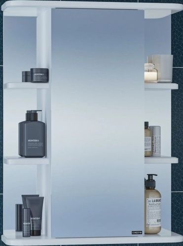 Зеркало-шкаф СанТа Герда 101020 60х70 подвесной цвет белый