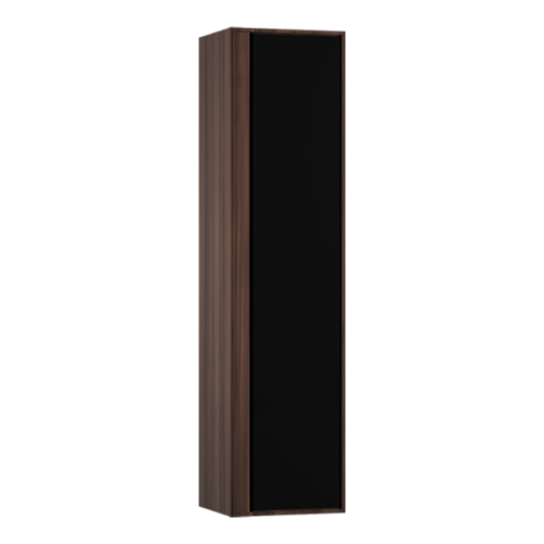 Шкаф-пенал Vitra Metropole 58203 40х160 подвесной цвет черный/коричневый