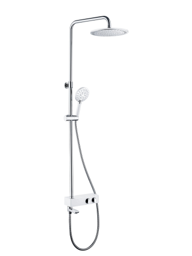 Душевая стойка WeltWasser 10000003185 настенная цвет белый