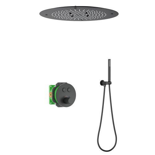 Душевая система Timo Saona SX-2370/03SM встраиваемая в стену цвет черный