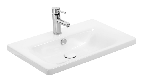 Раковина мебельная керамическая Dreja Soft 65 13065-KL 70х50 накладная цвет белый