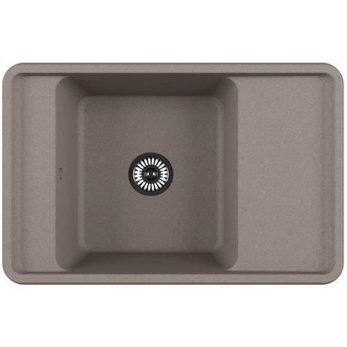 Кухонная мойка Aquaton БЕЛЛИС 1A725032BS250 80х50 цвет серый поверхность матовая