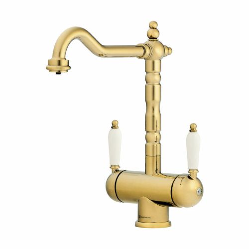 Смеситель для кухни Omoikiri Amagasaki 4994019 на мойку золото